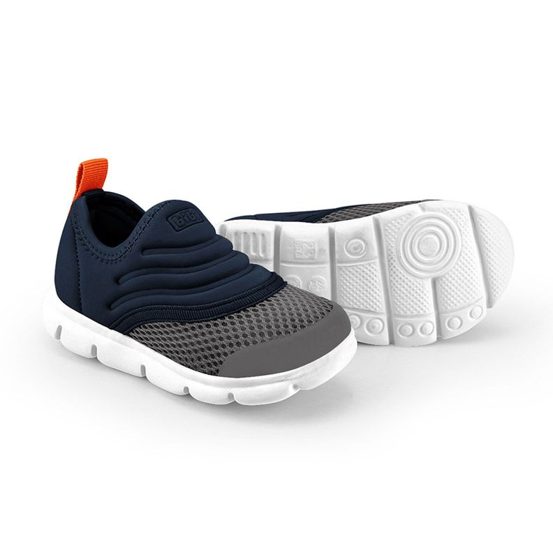Zapatillas Energy Baby New II Azul Marino Niño Bibi-3