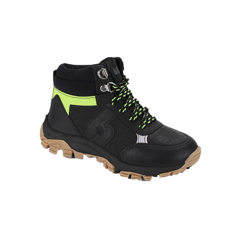 Zapatillas Trekking Trail Negro-Citrus 1249004-0