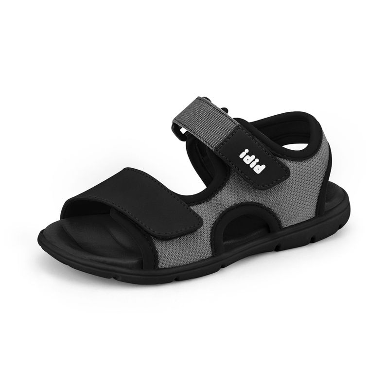Sandalias Basic Sandals Mini Bicolor Negro Niño Bibi-0