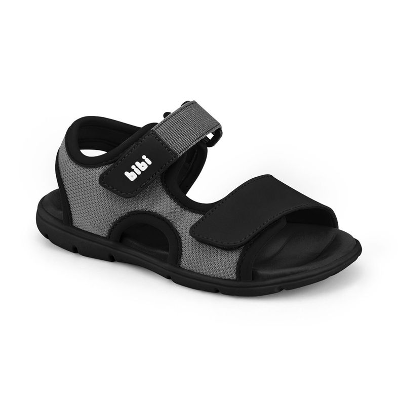 Sandalias Basic Sandals Mini Bicolor Negro Niño Bibi-1