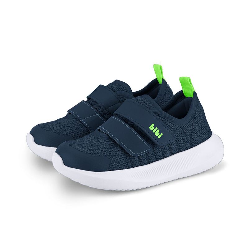 Zapatillas Infantil Bibi Azul Marino Flash 1232039-1