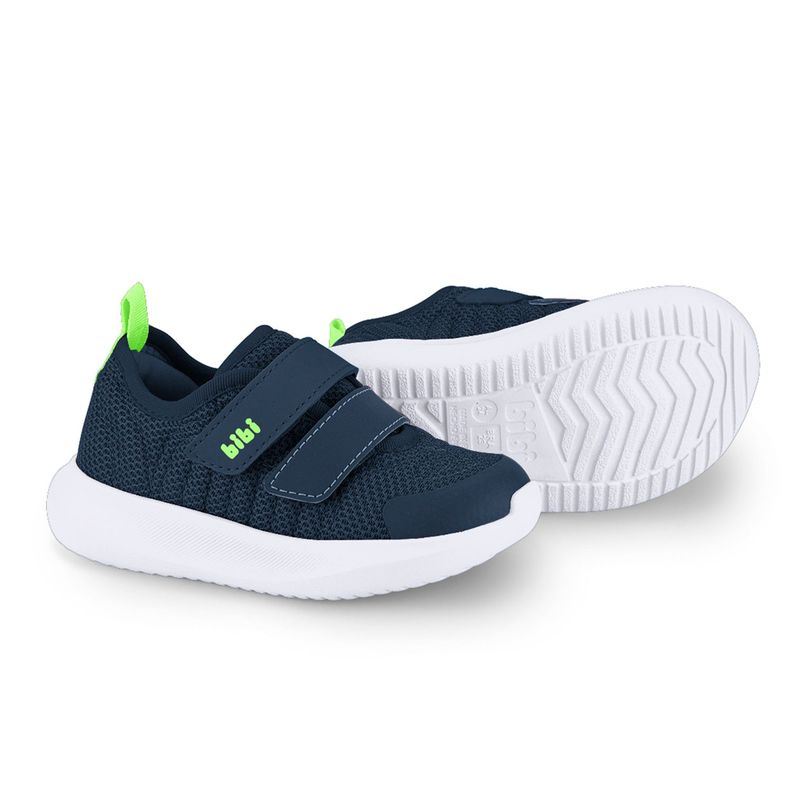Zapatillas Infantil Bibi Azul Marino Flash 1232039-2