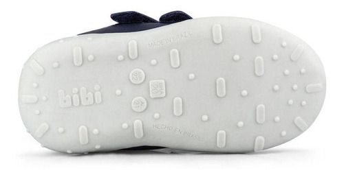 Zapatilla Cuero Fisioflex 4.0 Azul Niño Bibi-9