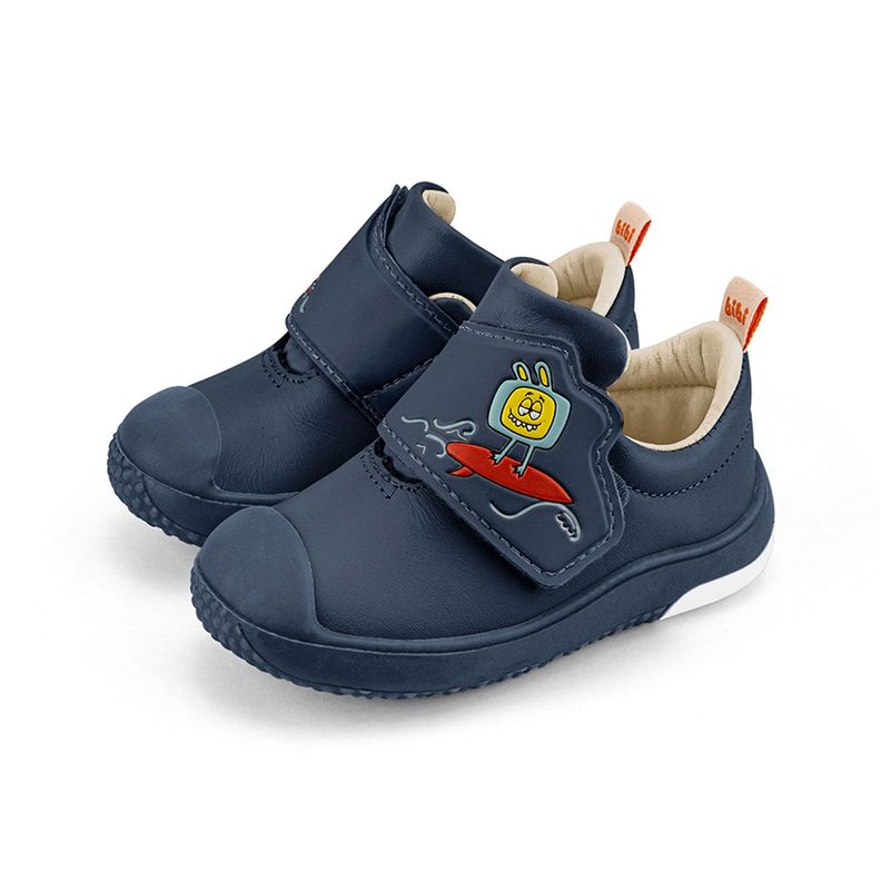 Zapatillas Monsters Prewalker Azul Marino Niño Bibi-2
