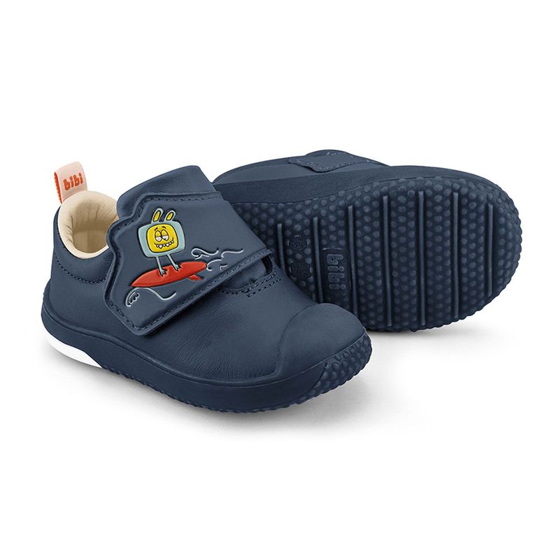 Zapatillas Monsters Prewalker Azul Marino Niño Bibi-3