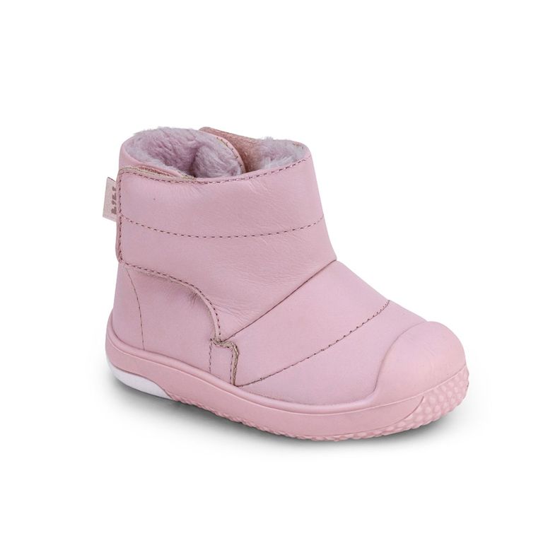 Botas Infantil Bibi Rosa Prewalker Con Piel De Peluche 1122309-0