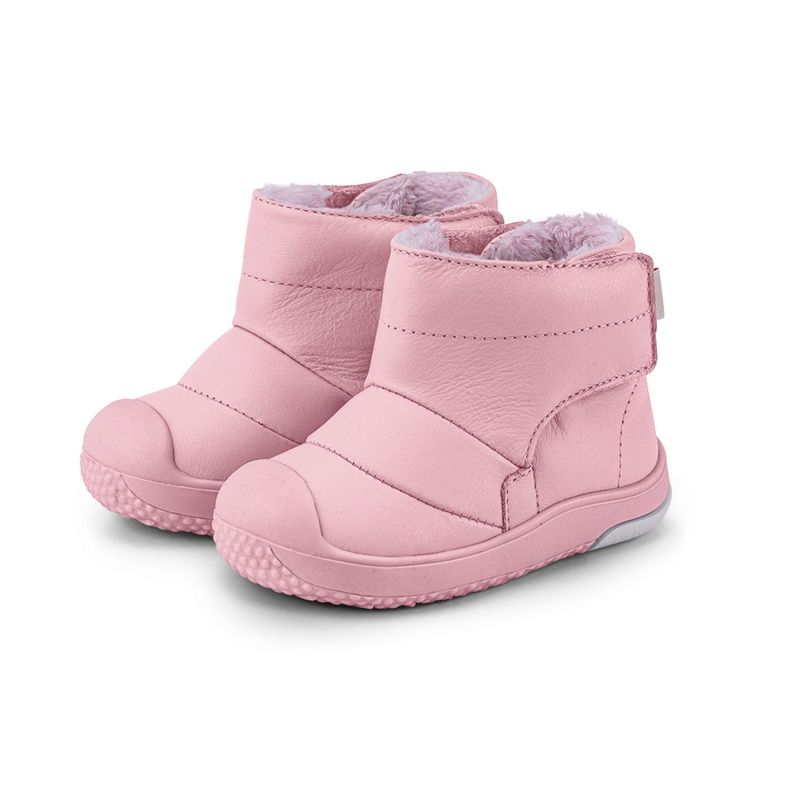 Botas Infantil Bibi Rosa Prewalker Con Piel De Peluche 1122309-1