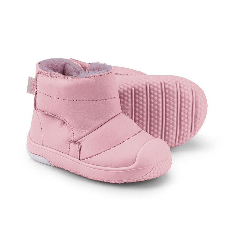 Botas Infantil Bibi Rosa Prewalker Con Piel De Peluche 1122309-2