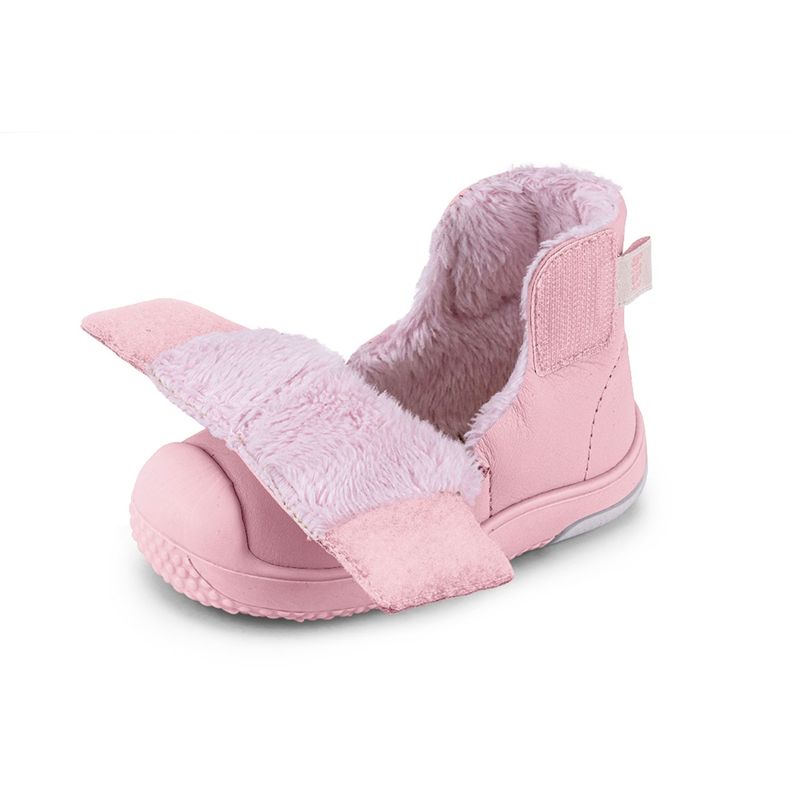 Botas Infantil Bibi Rosa Prewalker Con Piel De Peluche 1122309-4