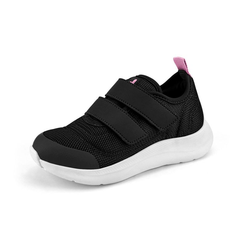 Zapatillas Action Negro Niña Bibi-0