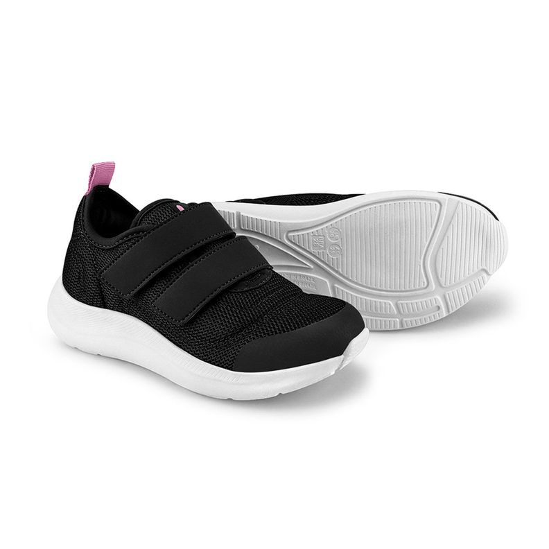 Zapatillas Action Negro Niña Bibi-3