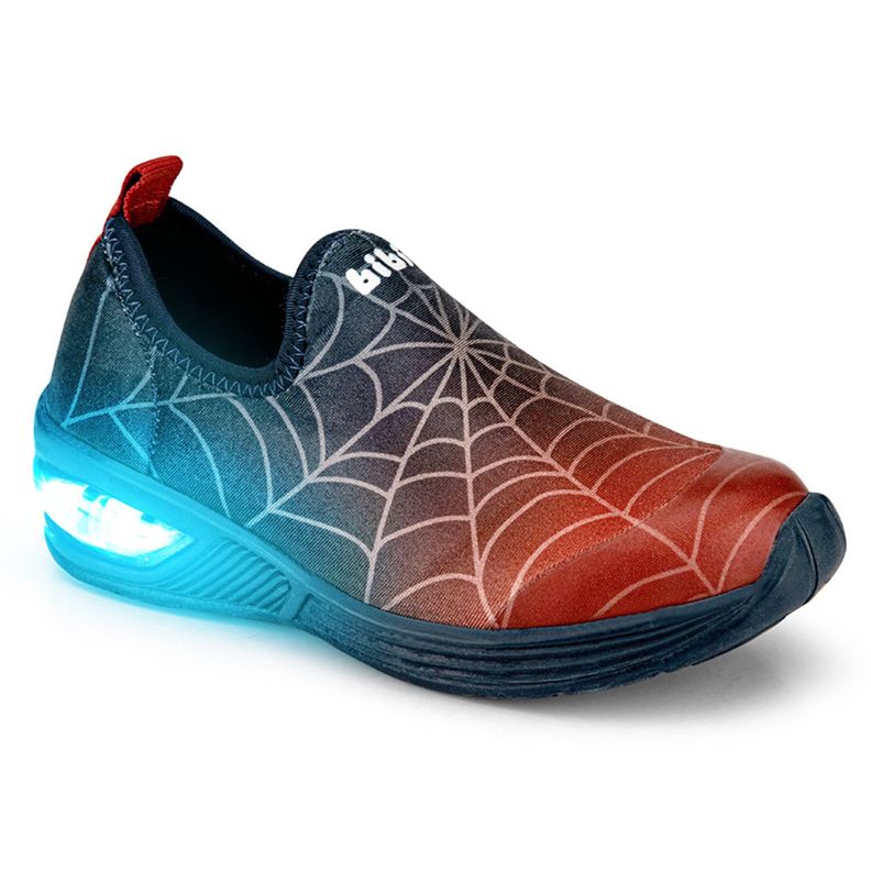 Zapatillas Space Wave 2.0 Spider Azul Marino Niño Bibi-1