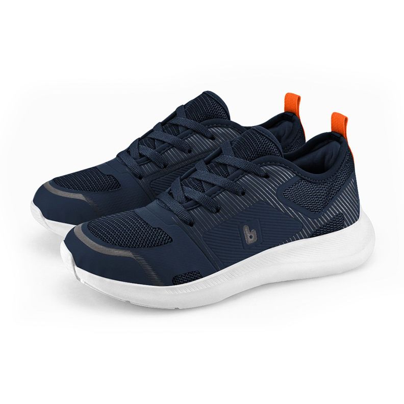 Zapatillas Action Lace Azul Marino Niño Bibi-2