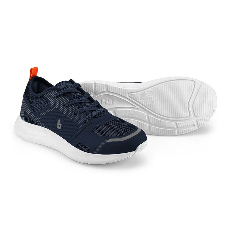 Zapatillas Action Lace Azul Marino Niño Bibi-3