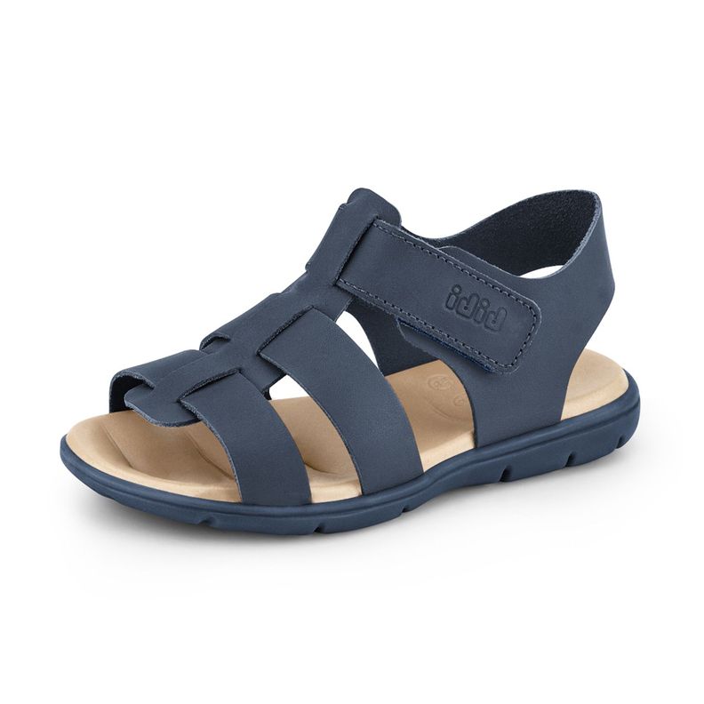 Sandalias  Basic Sandals Mini Azul Marino Franciscana Niño Bibi-0
