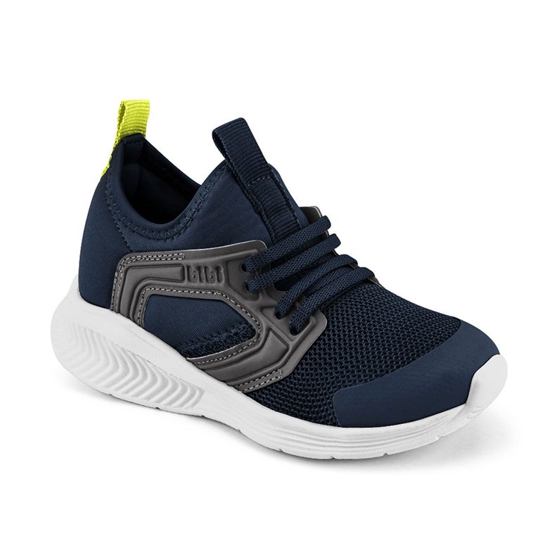Zapatillas Sport Fly Baby II Azul Marino Niño Bibi-1