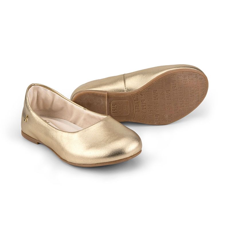 Ballerinas Ballerina Dorado Niña Bibi-3