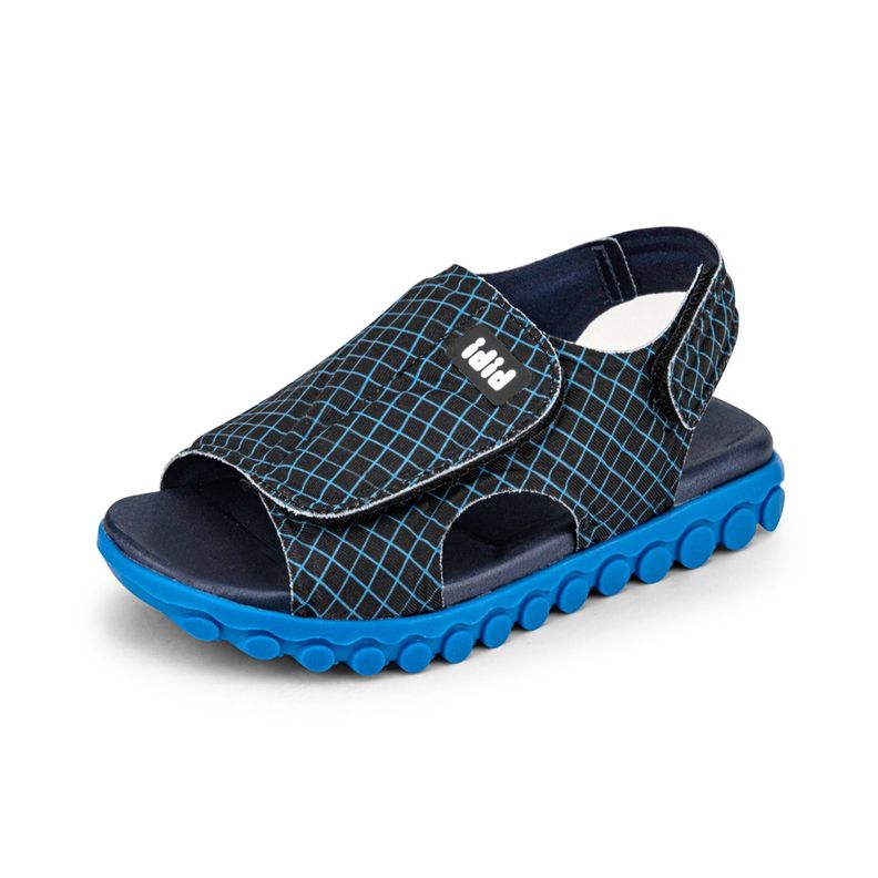 Sandalia Summer Roller Sport Negro Aqua Niño Bibi-0