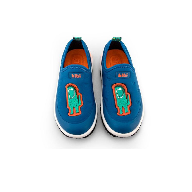 Zapatillas Dino Roller 2.0 Azul Bibi-5