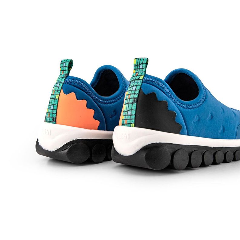 Zapatillas Dino Roller 2.0 Azul Bibi-6