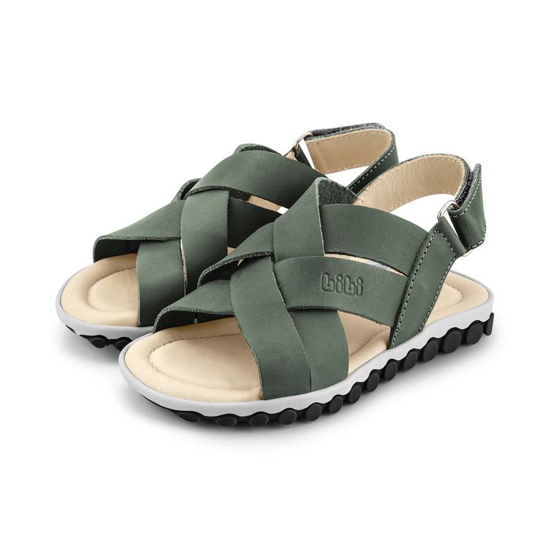 Sandalias Summer Roller New II Verde Niño Bibi-2