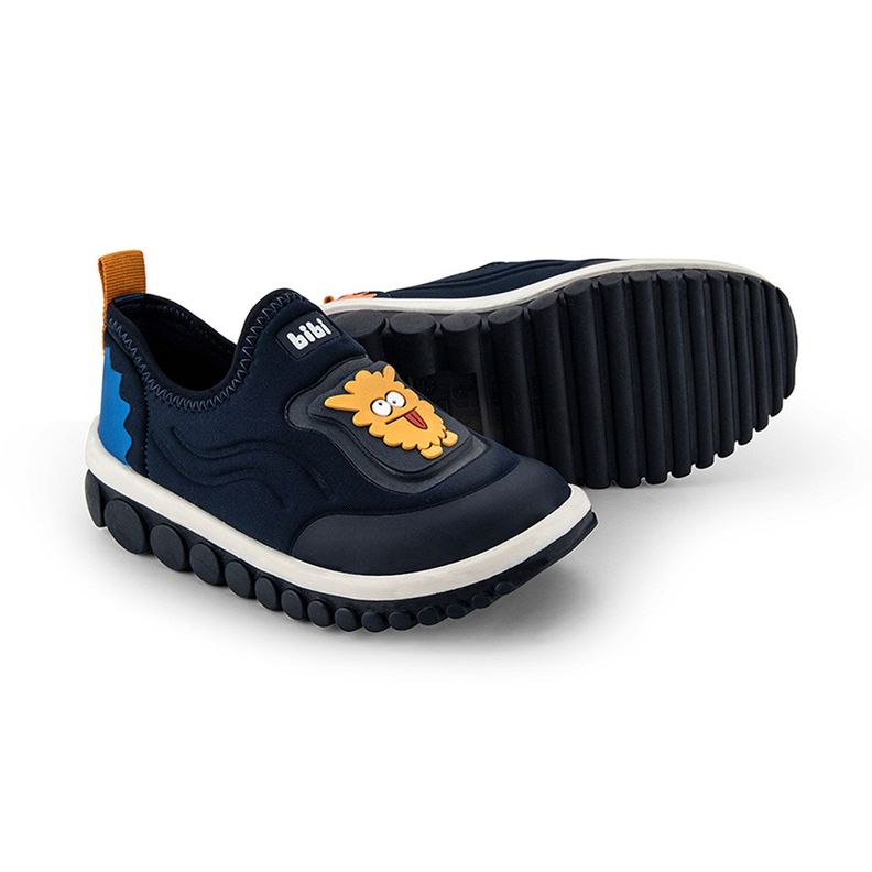 Zapatillas Monsters Roller 2.0 Azul Marino Niño Bibi-3