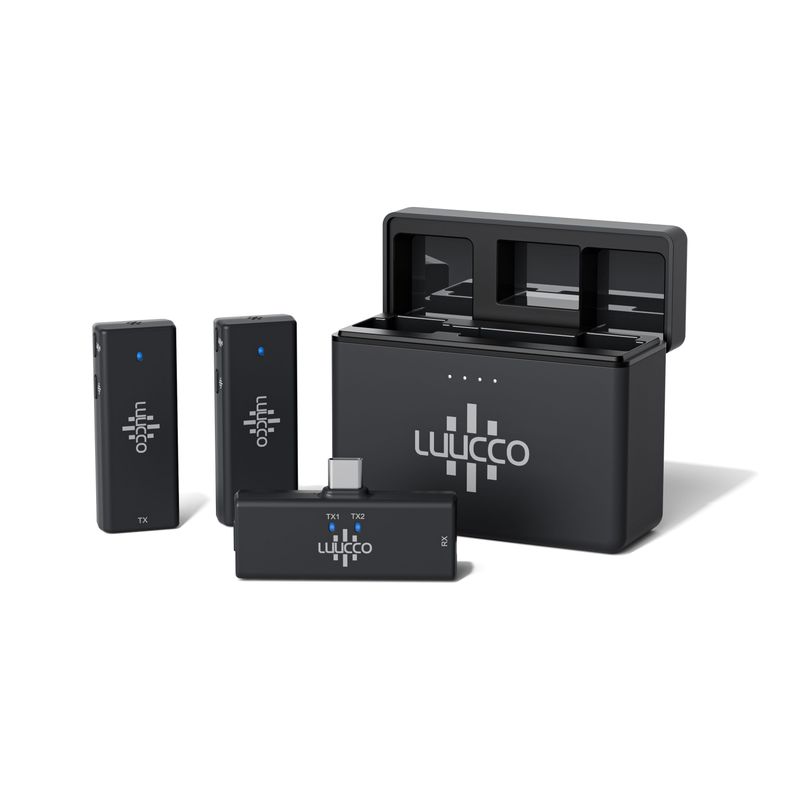 MICROFONO KIT SISTEMA LUUCCO ProTalker S2 USB-C ALCANCE 250 MTS-2