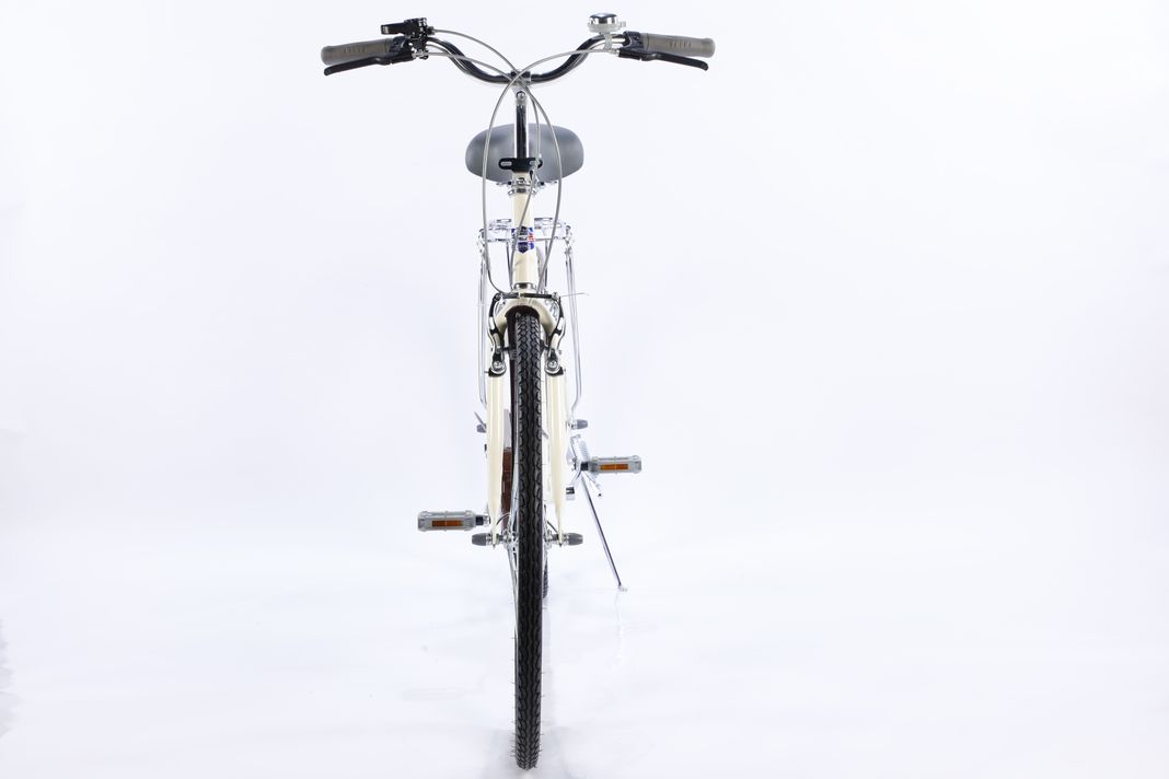 BICICLETA  ARO 26" LADY COLOR WHITE/BROWN-2
