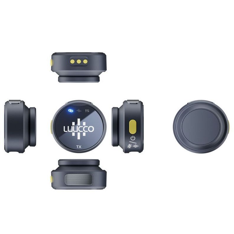 MICROFONO INALAMBRICO LUUCCO K-1  USB-C  ALCANCE 100 MTS-2