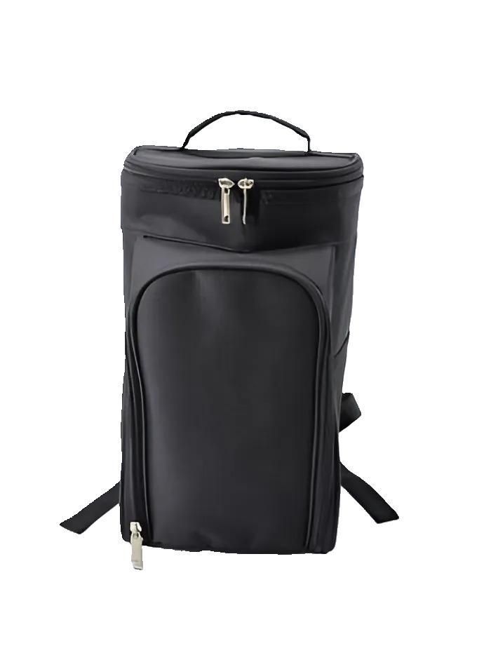 Mochila Cooler Set de Picnic 2 Personas Negro-1