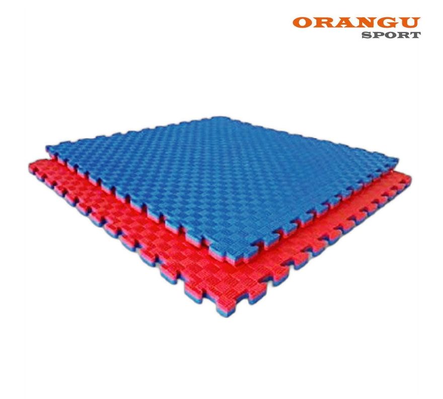 Planchas Tatami / PACK 10 PRODUCTOS / 1mt x1mt x 4cm Rojo/Azul / C-2