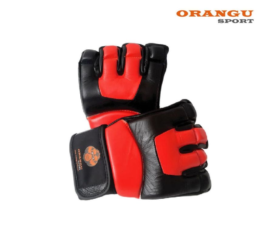 Guantes de MMA Orangu Sport / Kickboxing / UFC / Cuero Natural L-XL-2