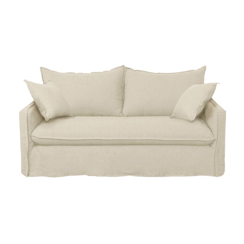 Sofa 3 cuerpos amanda blanco  funda lavable-0