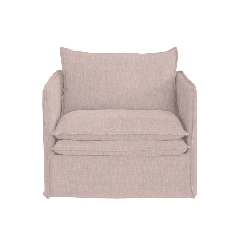  Poltrona York beige funda lavable tipo lino-0