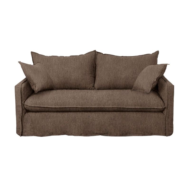 Sofa 3 cuerpos amanda cafe  funda lavable-0