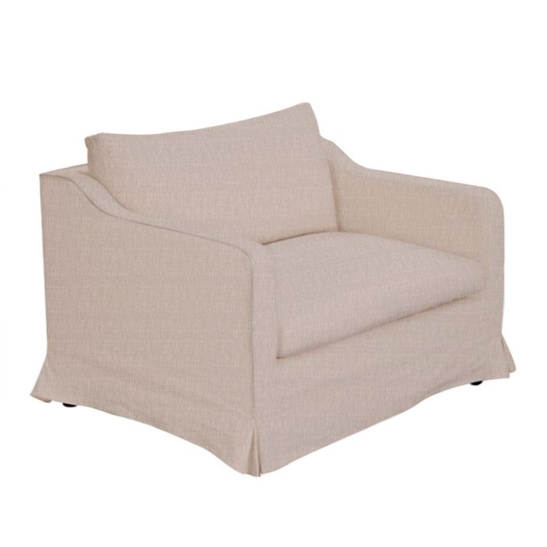 Siital Poltrona beige manhattan con funda lavable-0