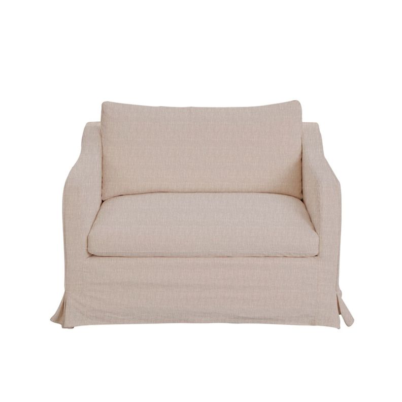 Siital Poltrona beige manhattan con funda lavable-1