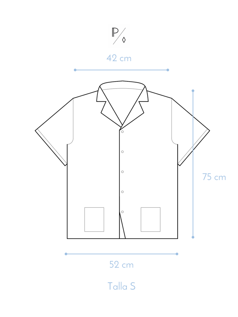 Camisa para Dos Seda-3