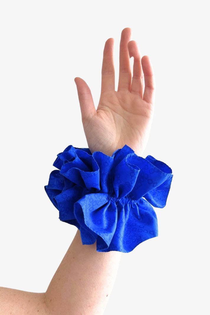 Colet Dalia Seda Anti frizz Azul-0
