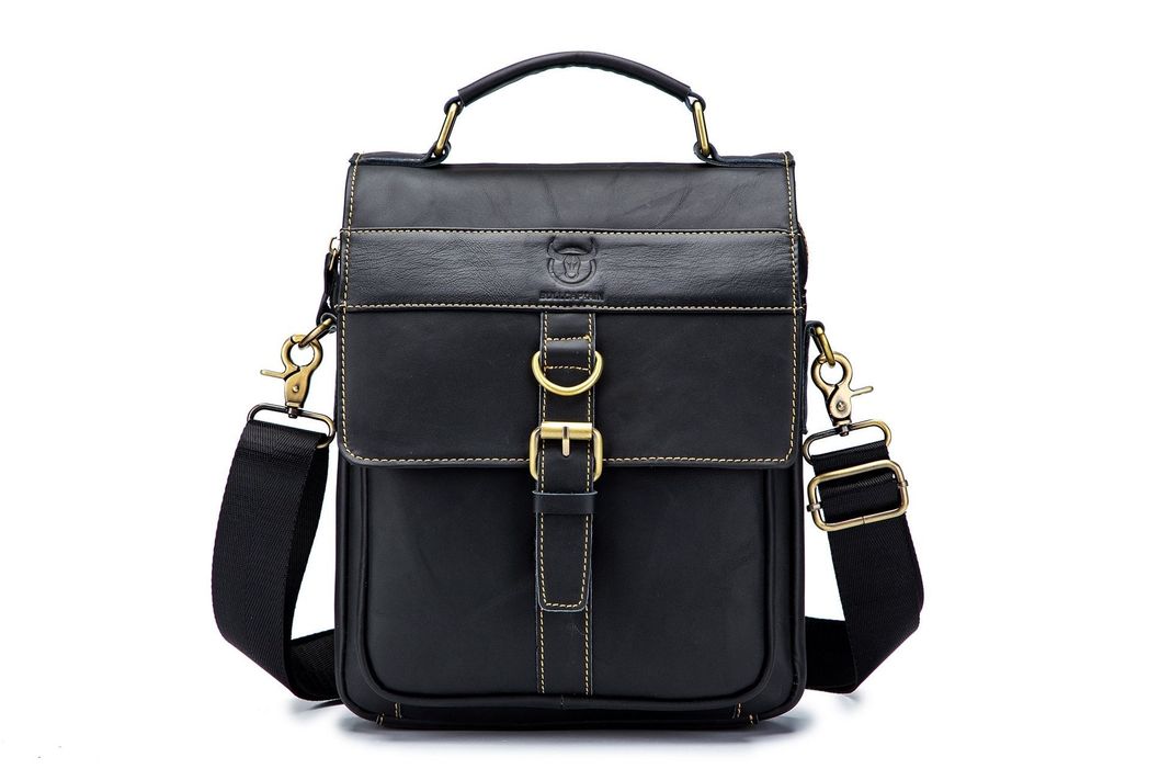 Bolso de cuero hombro Bullcaptain modelo Djb 302 tablet -3