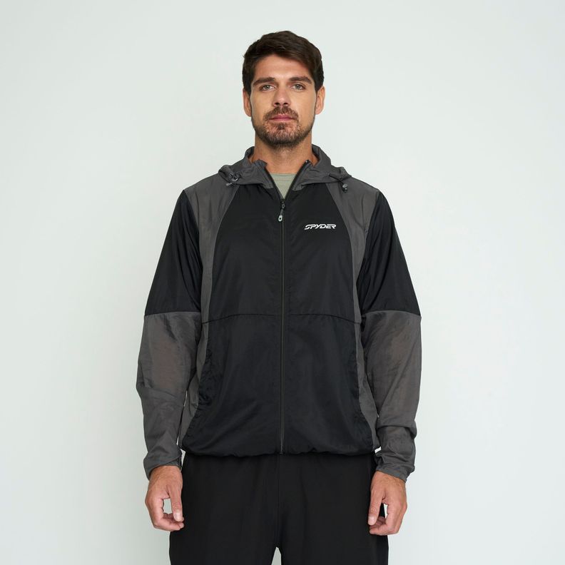 Cortaviento Entrenamiento Hombre Spyder Negro SYMWB01S24BK-0