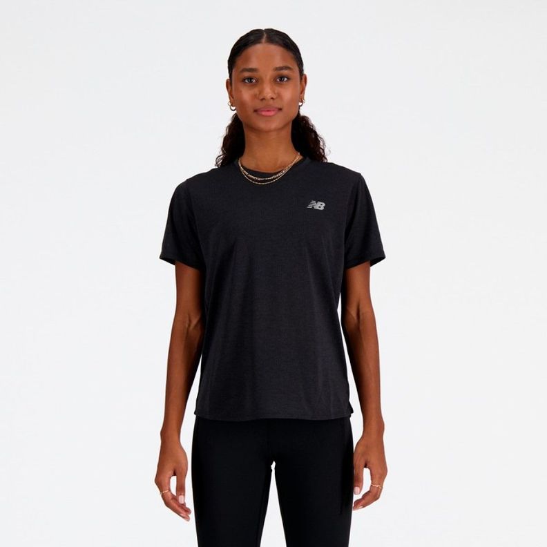 Polera Mujer Running New Balance Negro-0