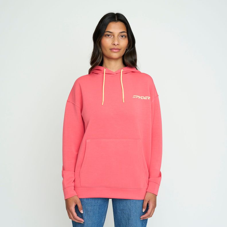 Polerón Lifestyle Mujer Spyder Hoodie Fucsia SYWHD01S24PK-0