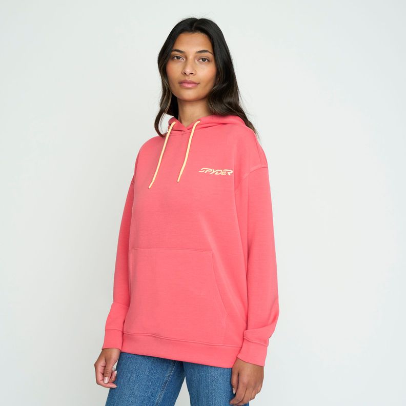 Polerón Lifestyle Mujer Spyder Hoodie Fucsia SYWHD01S24PK-1