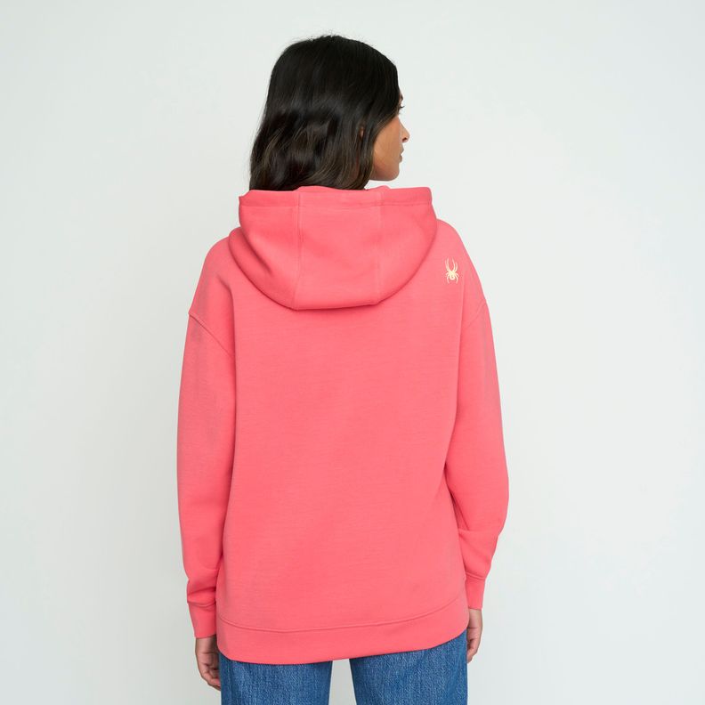Polerón Lifestyle Mujer Spyder Hoodie Fucsia SYWHD01S24PK-2
