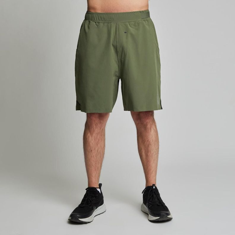 Short Entrenamiento Hombre Spyder Verde-1