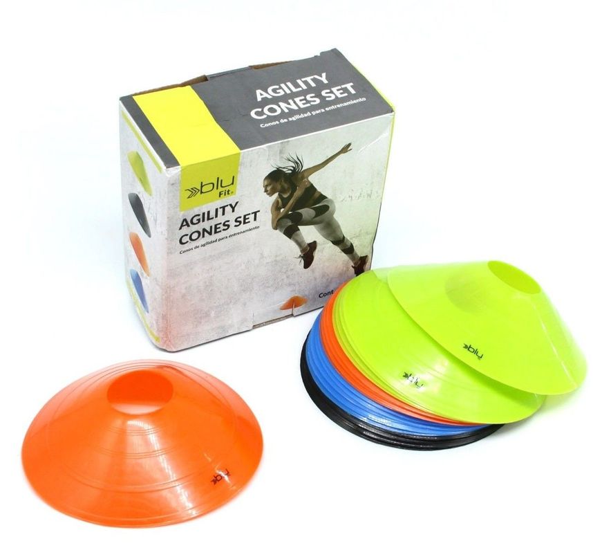 Set Conos de Agilidad Fitness Blu Fit Multicolor Surtido