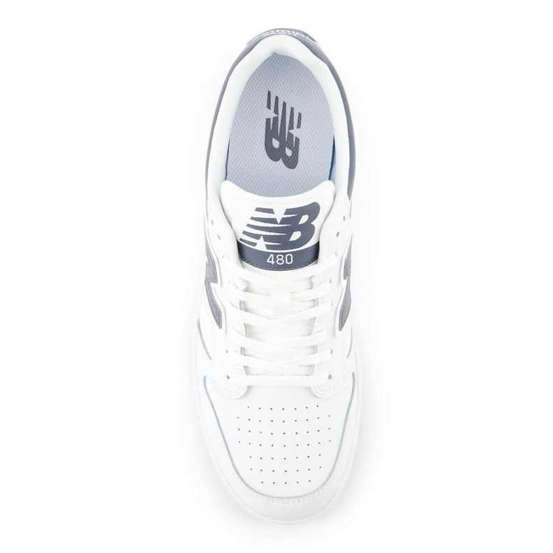 Zapatillas Urbanas Unisex New Balance 480 Blanca-2