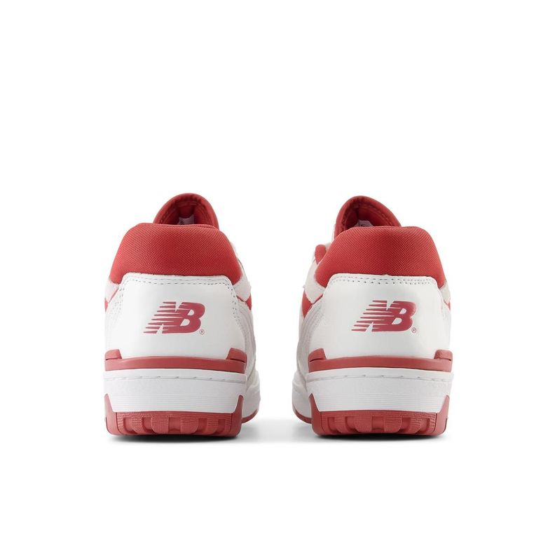 Zapatillas Urbanas Hombre New Balance 550 Blanca/Roja-4