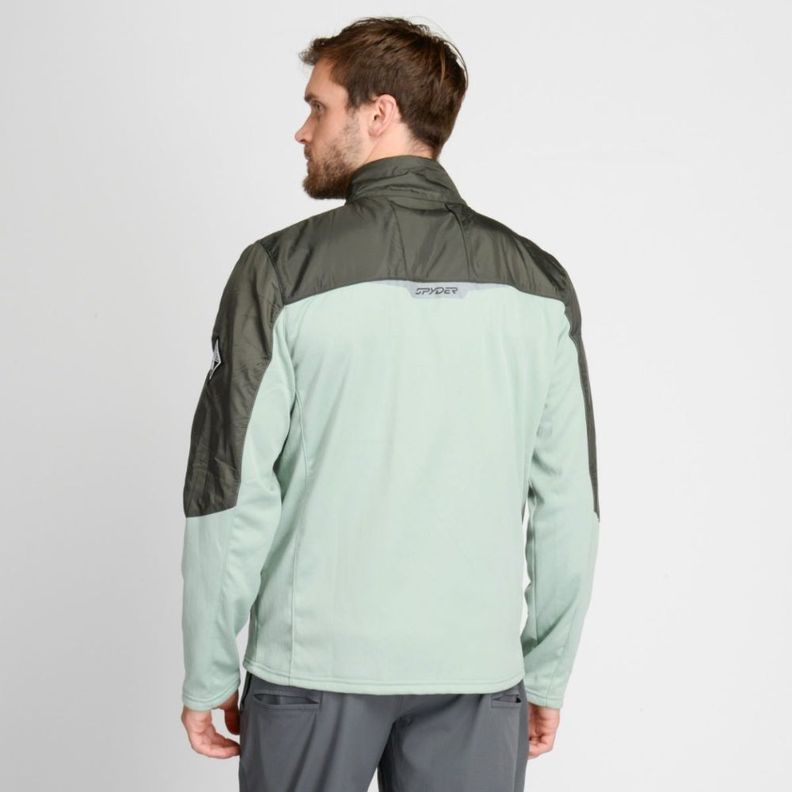 Chaqueta Outdoor Hombre Spyder Hybrid Jacket Verde-1